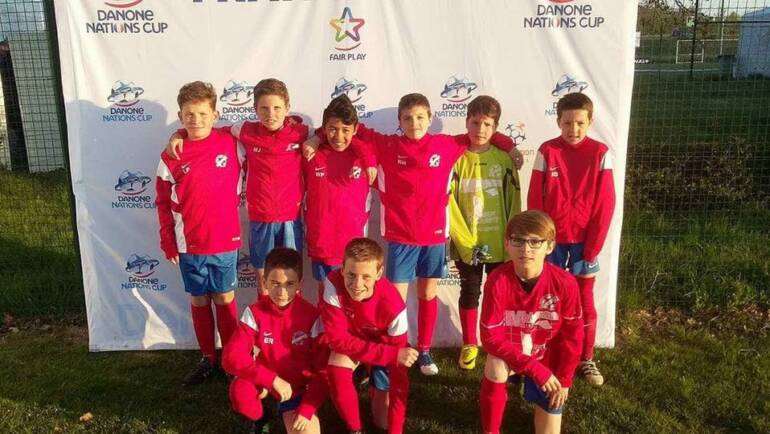 U12 : participation à la Danone Nations Cup