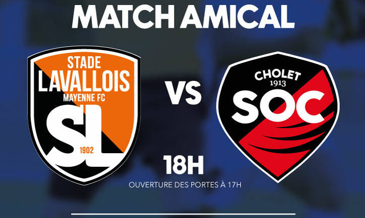 Match amical Stade Lavallois – SOC Cholet