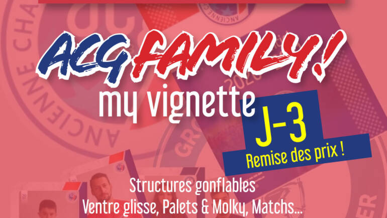 Compte à rebours : J-3 ACG FAMILY PICNIC !