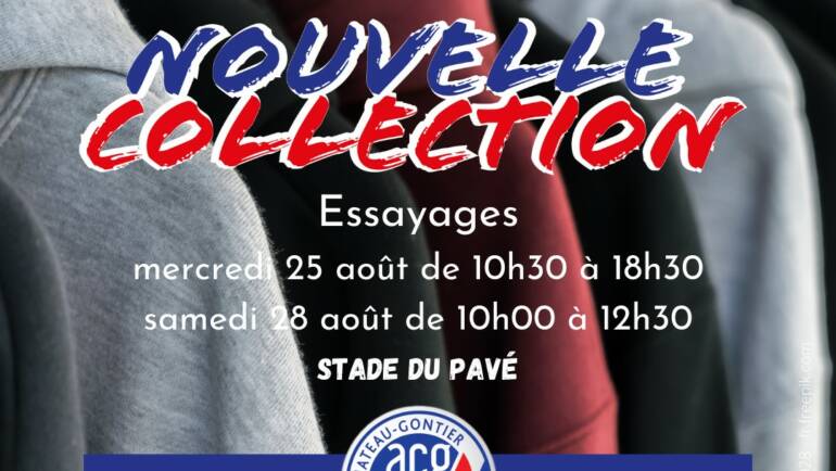 Essayages nouveaux survêtements !