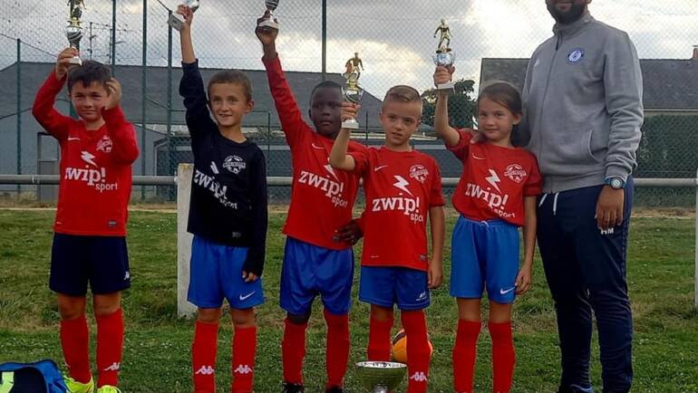 La finale pour nos u9 au Tournoi de Loigné!