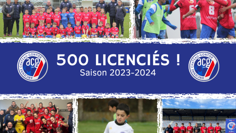 500 LICENCIÉS