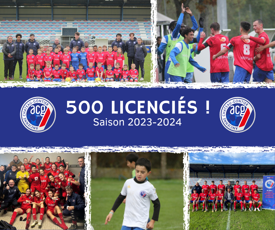 500 LICENCIÉS