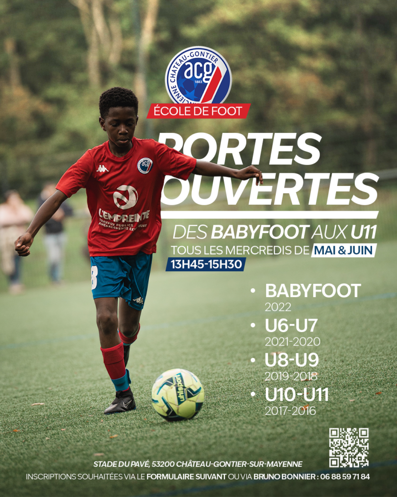 L’école de foot de l’Ancienne ouvre ses portes durant les mois de Mai et Juin. Inscrivez votre enfant dès maintenant!